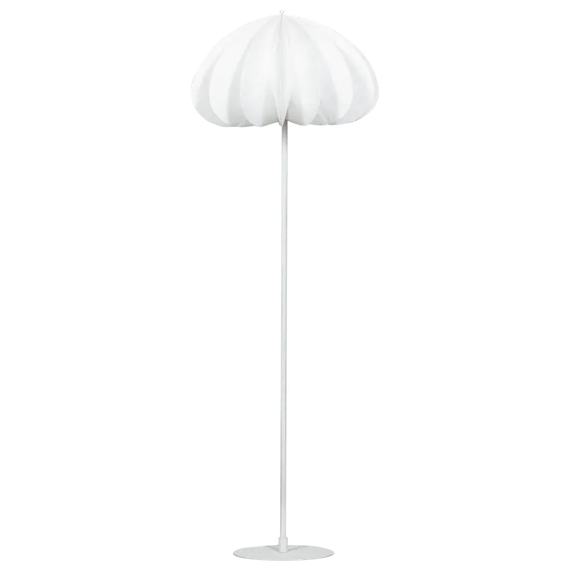 WOOOD DALIA VLOERLAMP TYVEK PAPIER WIT 150xØ50CM